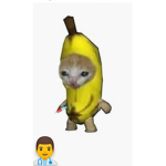 Puppo e banane fanno ciao