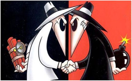SPY VS. SPY (RED  vs. BLUE)