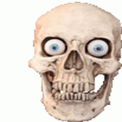 skull-emoji Roblox decal