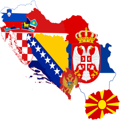 Yugoslavia Map Transparent Roblox decal