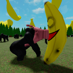 Be A BANANA And Eat GORILLAS XD