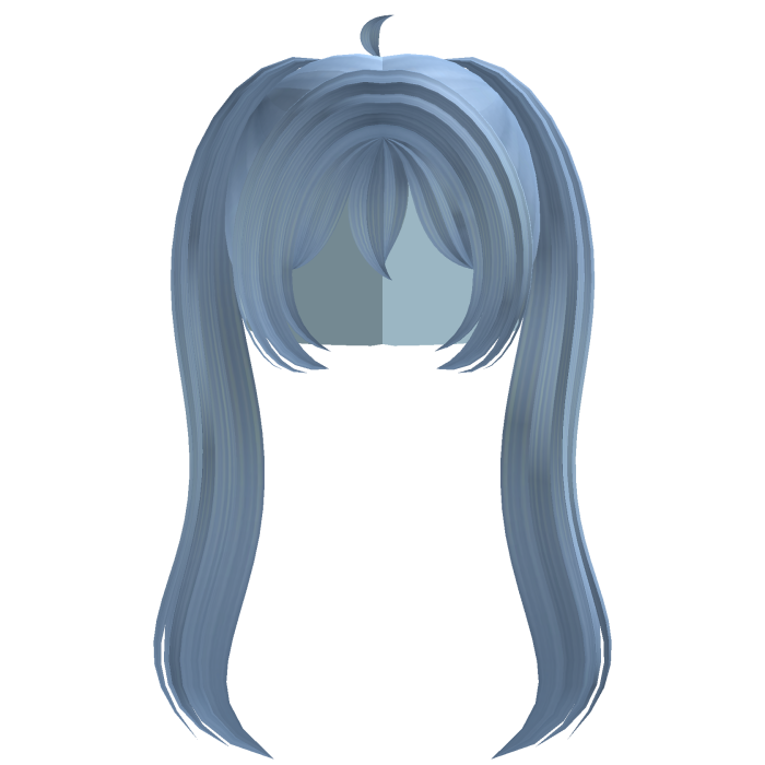 Miku Moe Pigtails Blue