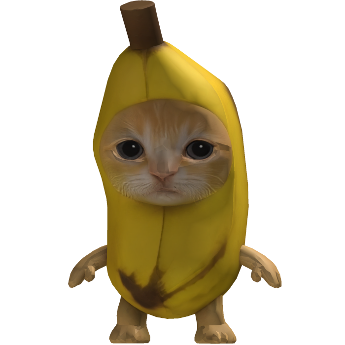 Funny Banana Cat Meme Waist Pal
