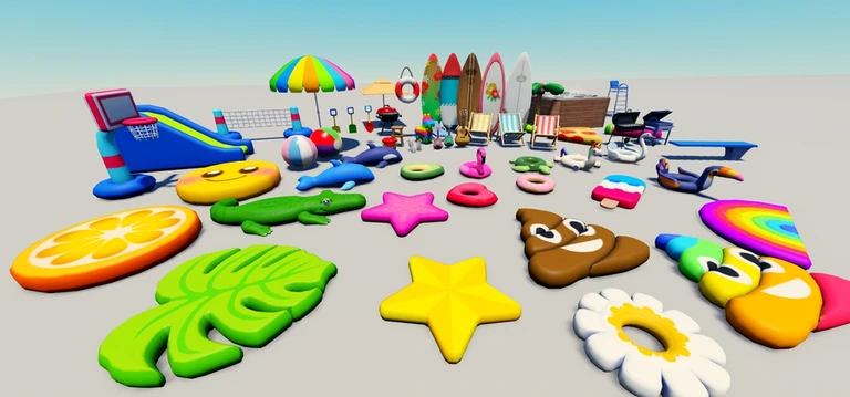 [NEW] Beach/Pool Items!
