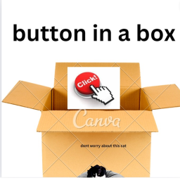 button in box