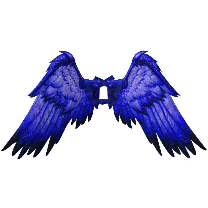 [PBR] Electric Blue Icarus Wings [Addon]