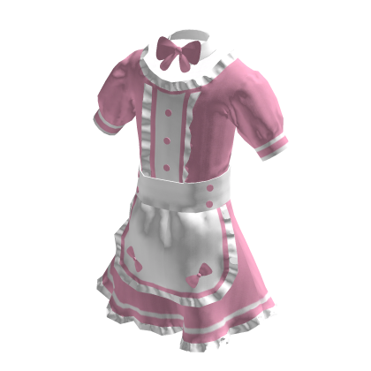 Maid Dress - Pink