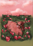 Strawberry milk aesthetic =)