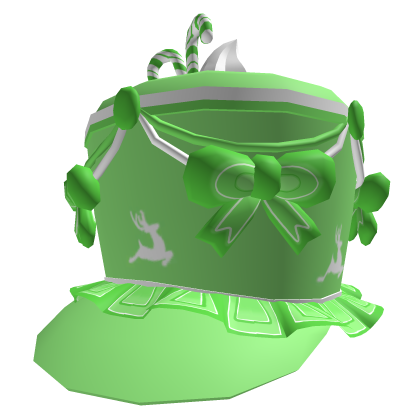Green Christmas Nutcracker Hat