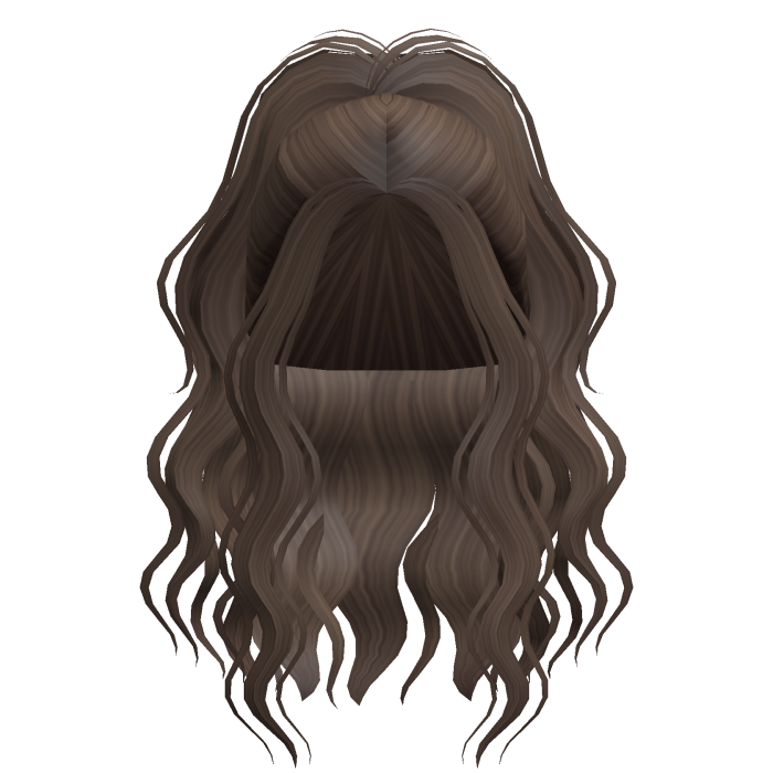 Cute Popular Girl Wavy Ponytail (Brown)