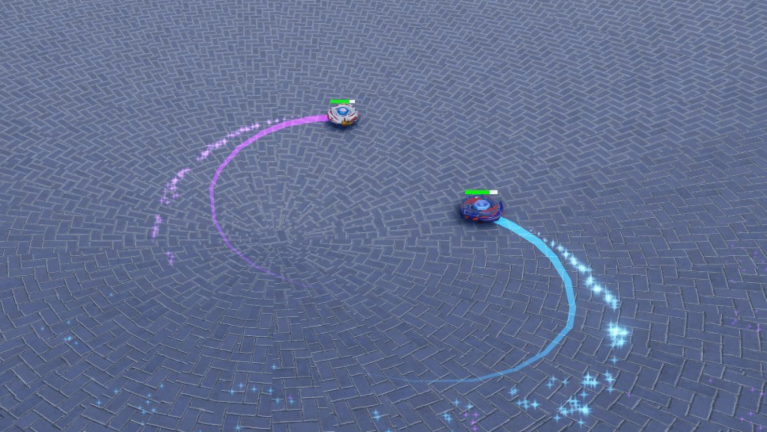 spinning tops test beyblades screenshot 3