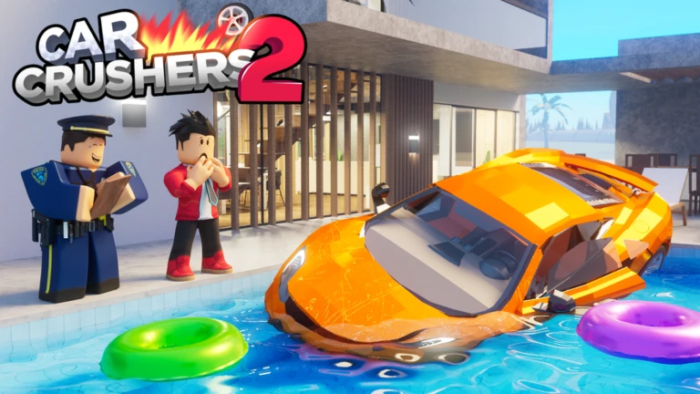 [5 New Cars!☀️] Car Crushers 2 - Physics Sim