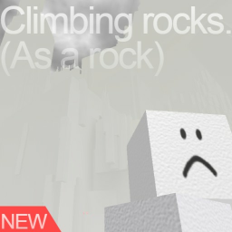 Obby but you're a rock