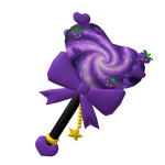Purple Heart Lollipop