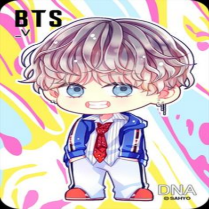 Chibi V from DNA Roblox decal
