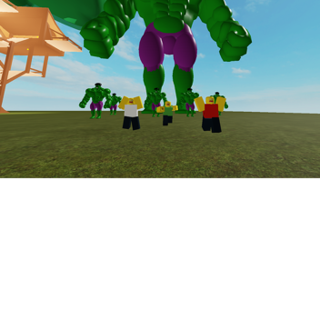 Survival the GIANT hulk the killer and his minions