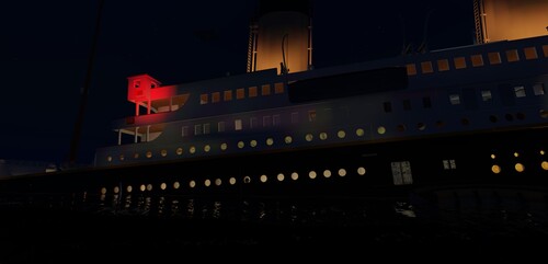 RMS Titanic sinks like botanic 
