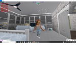 Gaming with flower girl