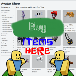 buy catalog items here here (READ DESCRIPTION)