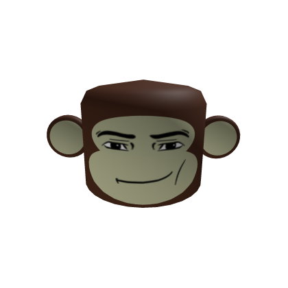 Silly Monkey Man Face Roblox item