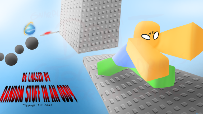 Be chased by random stuff in an obby screenshot 1