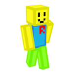 The swag Minecraft wolf players of Roblox