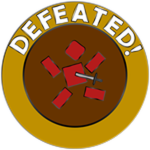 Defeated!