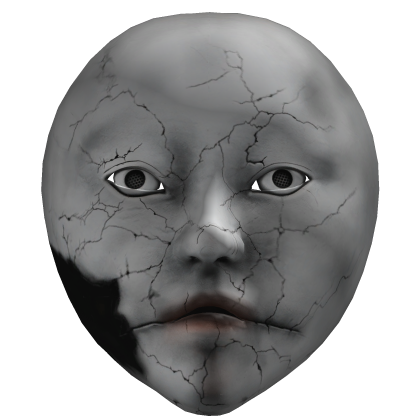 Cracked Porcelain Doll Mask Roblox item