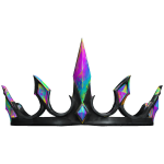 Cosmic Open Crystal Crown
