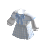 🍀Chibi Doll Sailor Dress (Pure Blue)