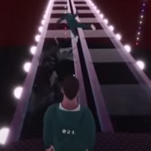 That one glass bridge game video