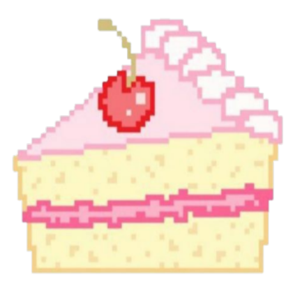 Pixel cute cake Roblox decal