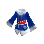 Blue Shark Hoodie