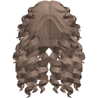 Soft Curly Hair (Milktea Brown) Roblox item