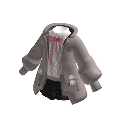 Y2K Cute School Jacket with Bow