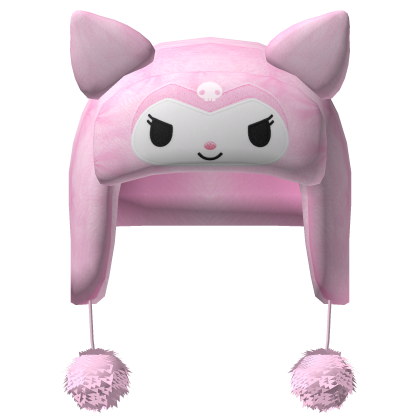 Pink Cute Kuromi Hat