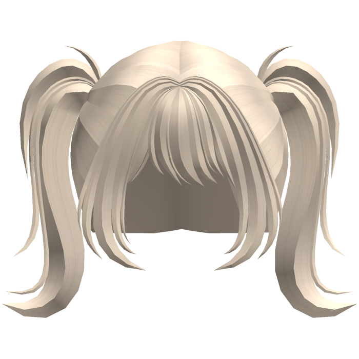 Blonde Soft Anime pigtails