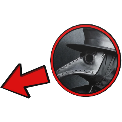 Plague Doctor Pointing Meme Circle SCP