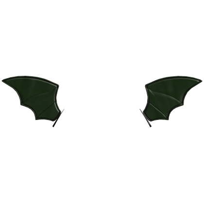 Green Mini Bat Wings Hair Clip Roblox item