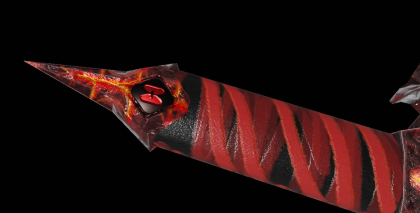 PBR Demon Sword - High Quality preview 2