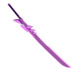 Pink Anime Back Sword