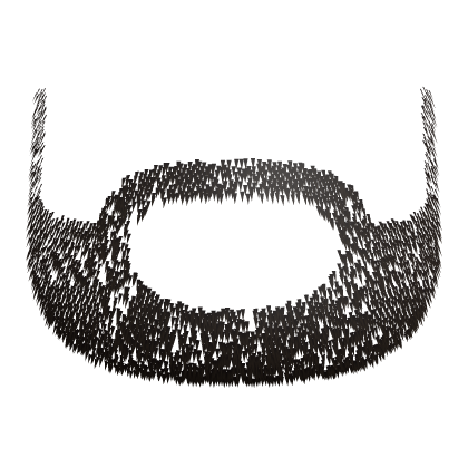 Knight of LA's Brown Man Beard Hair (Wrestling) Roblox item