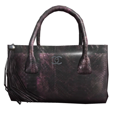 CC Exotic Leather Tote Bag (Pink) Roblox item