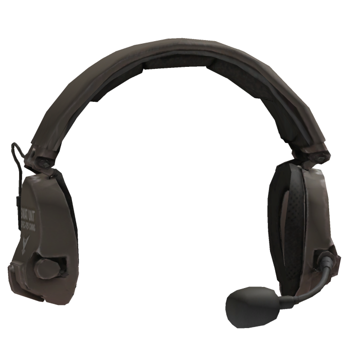SWAT Tactical Headset Military Headphones Brown