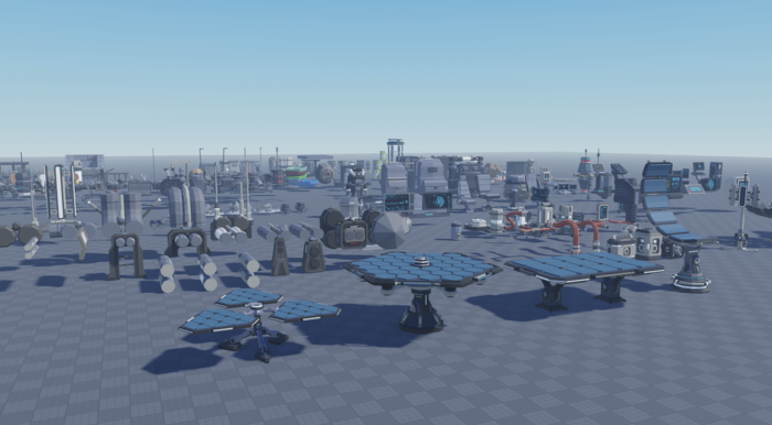 Roblox Interior Sci-Fi Asset Pack preview 2