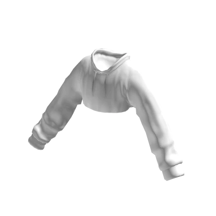 White Cropped Oversized Hoodie Roblox Item Rolimon s