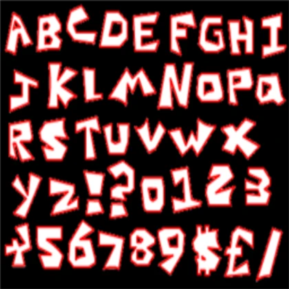 ROBLOX Letters