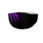 Purple shredder mask