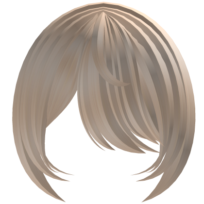 Light Blonde Cozy Side Swept Bangs Roblox item