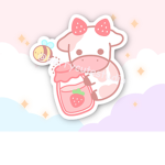 !~Strawberry cow~!